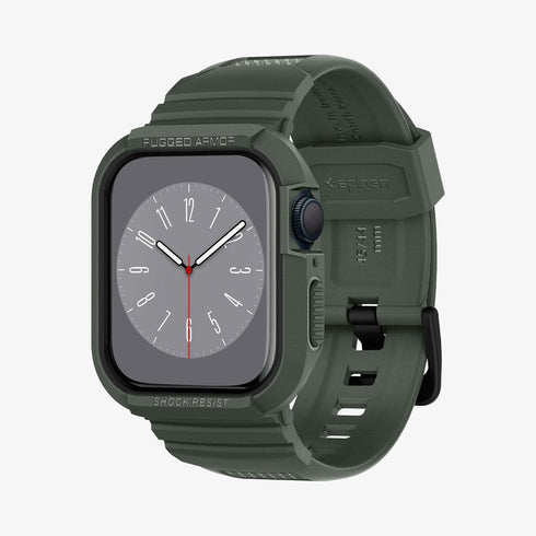 ACS05460 - Apple Watch Series (Apple Watch (49mm)) in matte black showing the front